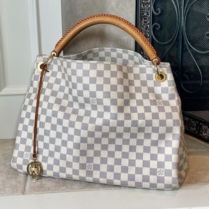 Louis Vuitton Artsy MM Damier Azur Print